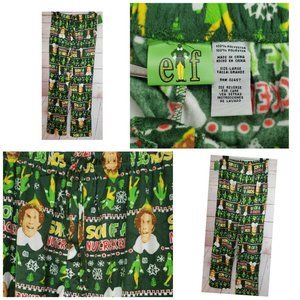 Elf Son Of A Nutcracker Graphic Green Large Pajama Pants Extra Soft Bottoms